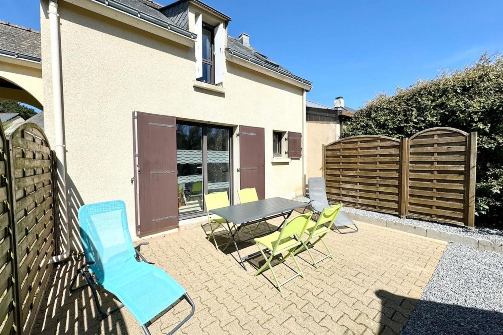 Charmante Maisonnette Terrasse - Proche Plages Guidel Exterior photo