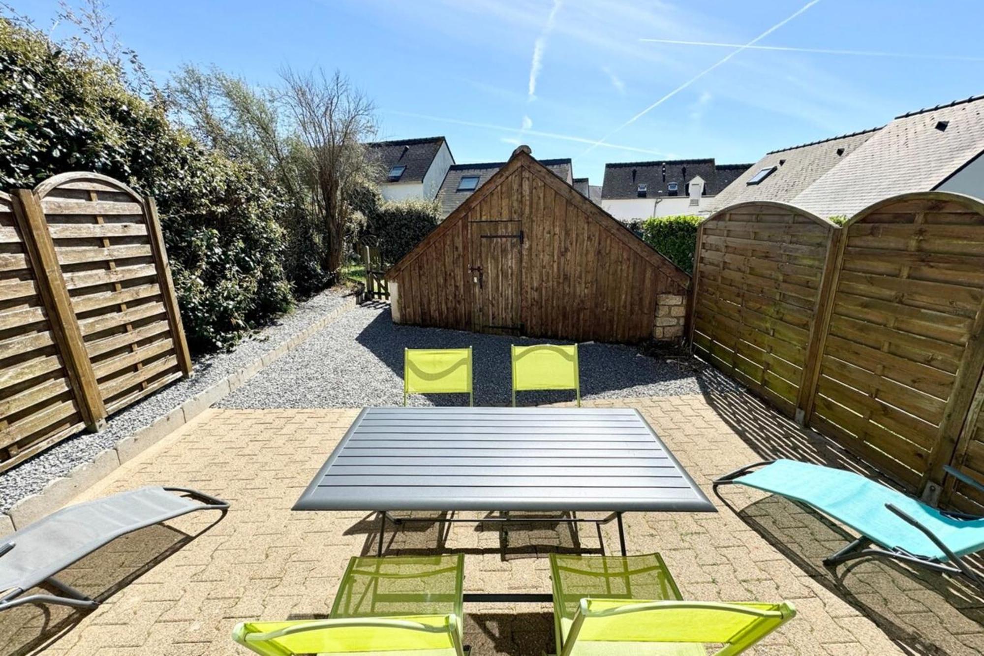 Charmante Maisonnette Terrasse - Proche Plages Guidel Exterior photo